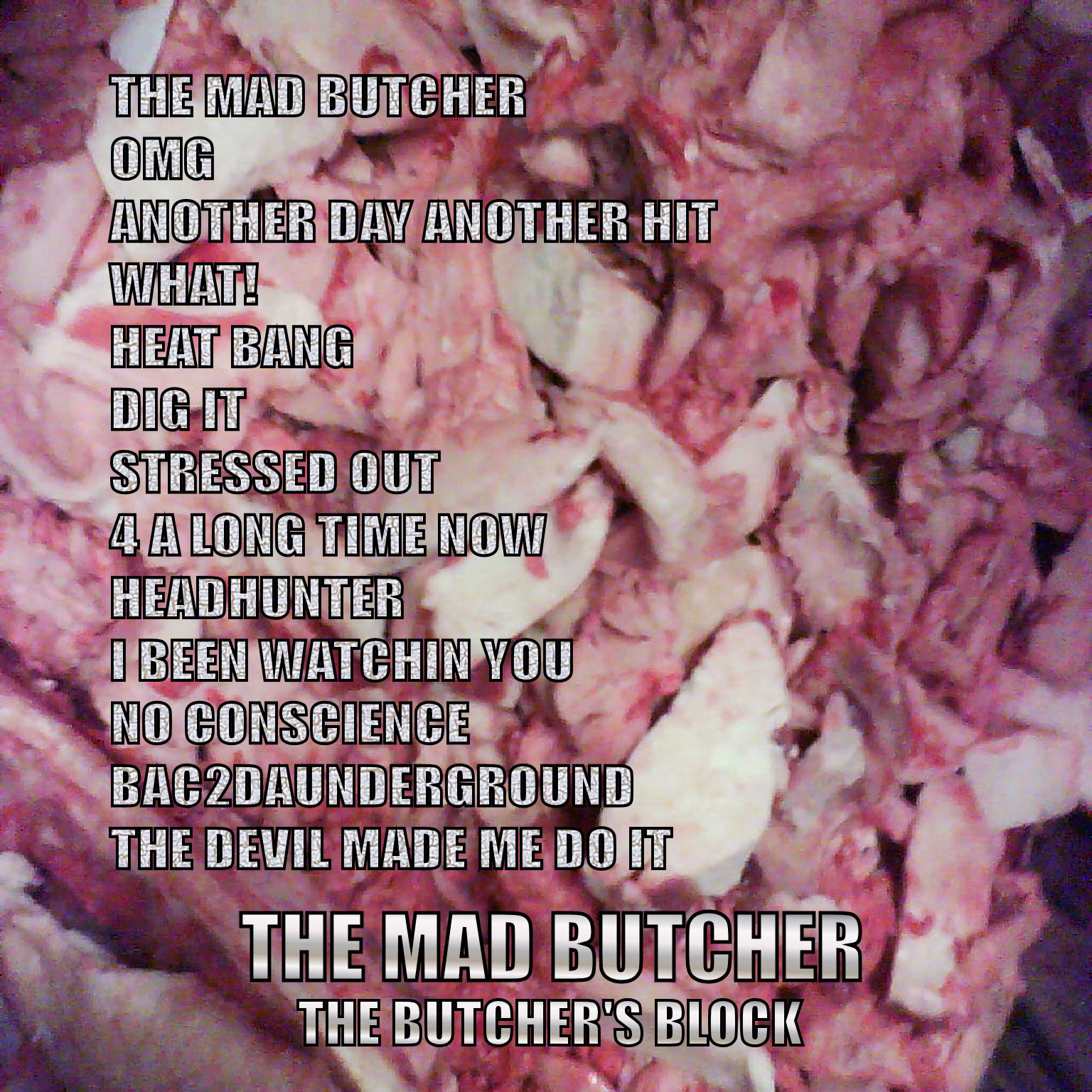 Hip hop as music and culture formed during the 1970's when block parties became increasingly popular in New York City, particularly among youth residing in the Bronx. At block parties DJ's played percussive breaks of popular songs using two turntables to extend the breaks. Hip Hop's early evolution occurred as sampling technology and drum-machines became widely available and affordable. The MAD BUTCHER will cut you up.